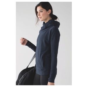 Lululemon Stress Less Hoodie Heathered Gray